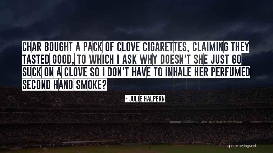 Char Char Quotes By Julie Halpern