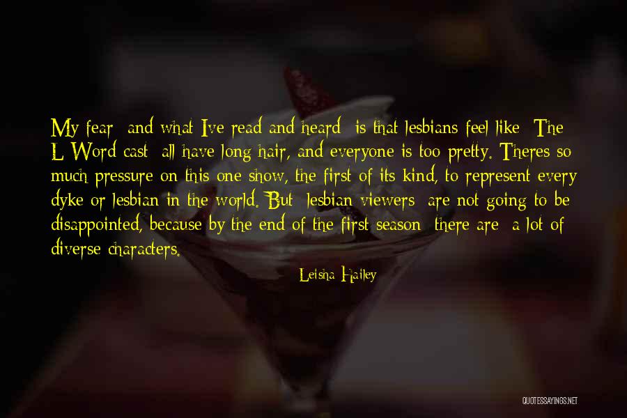 Character 2 Season Quotes By Leisha Hailey Character 2 Season Quotes By Leisha Hailey