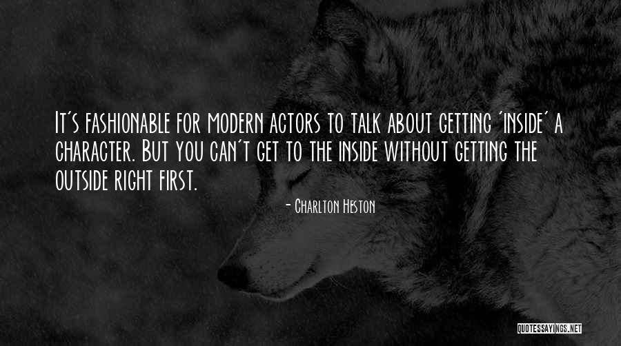 Character Actors Quotes By Charlton Heston Character Actors Quotes By Charlton Heston