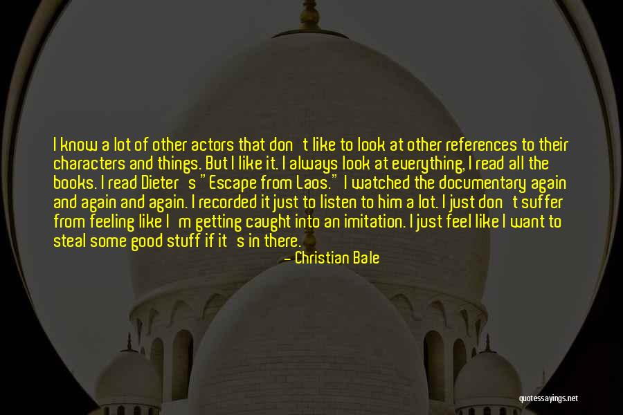 Character Actors Quotes By Christian Bale Character Actors Quotes By Christian Bale