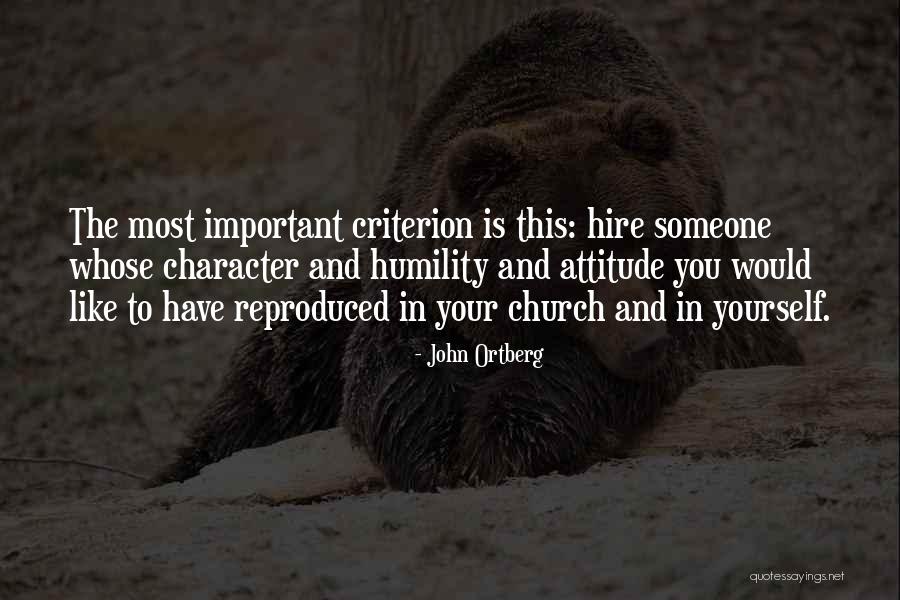 Character And Attitude Quotes By John Ortberg Character And Attitude Quotes By John Ortberg