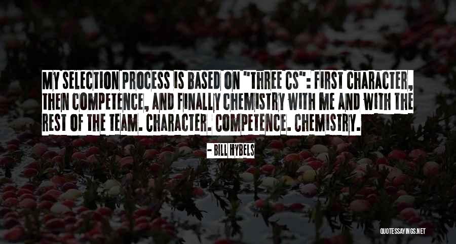 Character And Competence Quotes By Bill Hybels