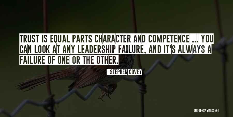 Character And Competence Quotes By Stephen Covey