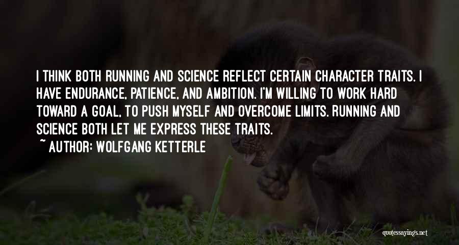 Character And Hard Work Quotes By Wolfgang Ketterle