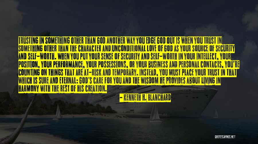 Character And Intellect Quotes By Kenneth H. Blanchard Character And Intellect Quotes By Kenneth H. Blanchard