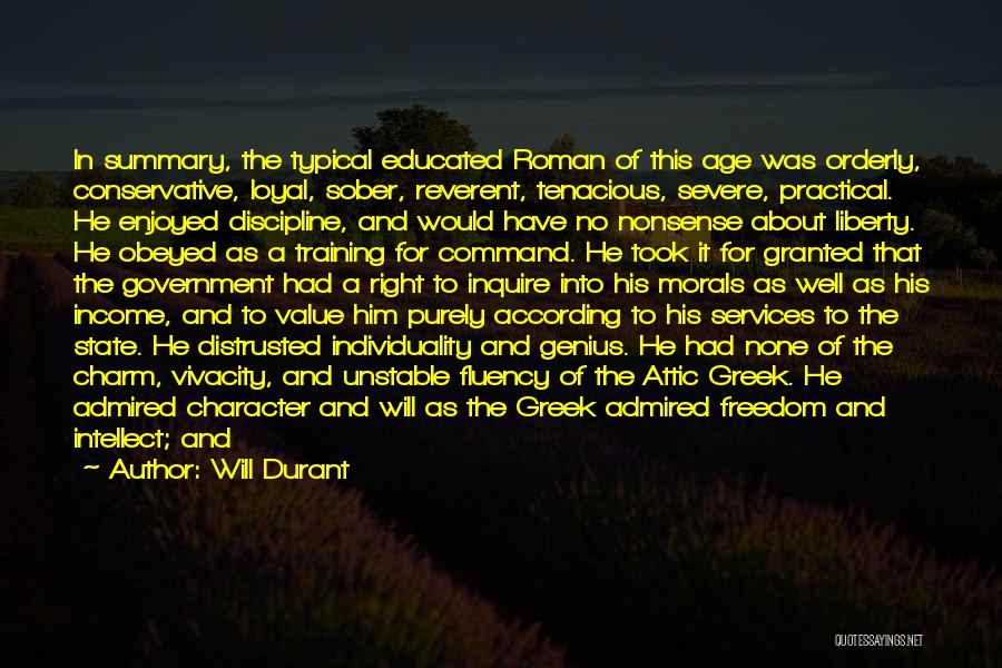 Character And Intellect Quotes By Will Durant
