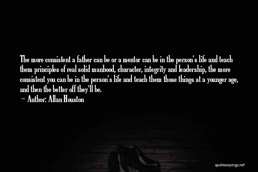 Character And Leadership Quotes By Allan Houston