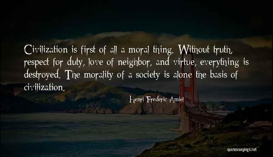Character And Respect Quotes By Henri Frederic Amiel Character And Respect Quotes By Henri Frederic Amiel
