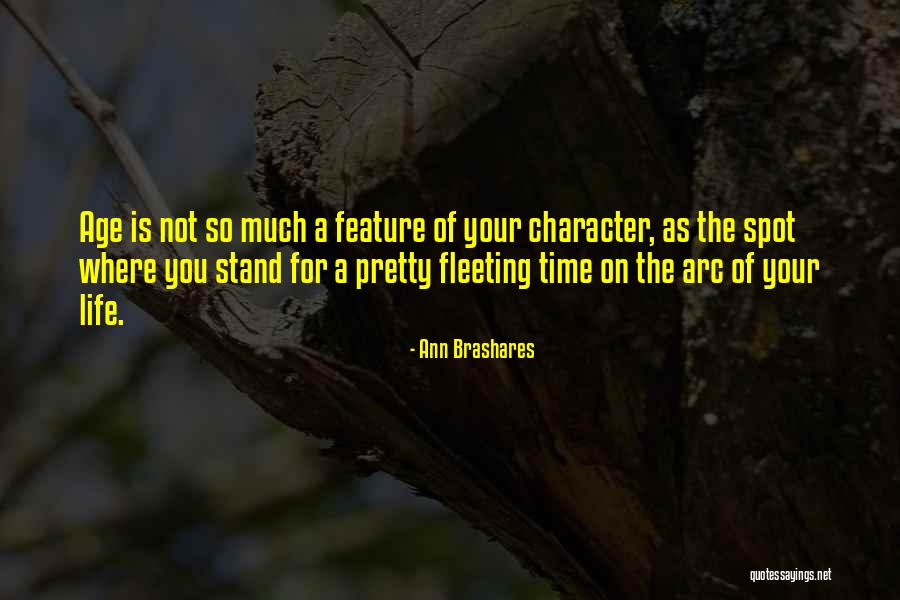 Character Arc Quotes By Ann Brashares