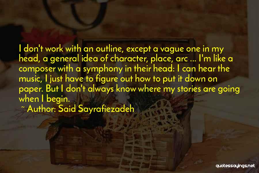 Character Arc Quotes By Said Sayrafiezadeh