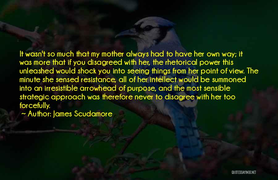 Character Building Quotes By James Scudamore