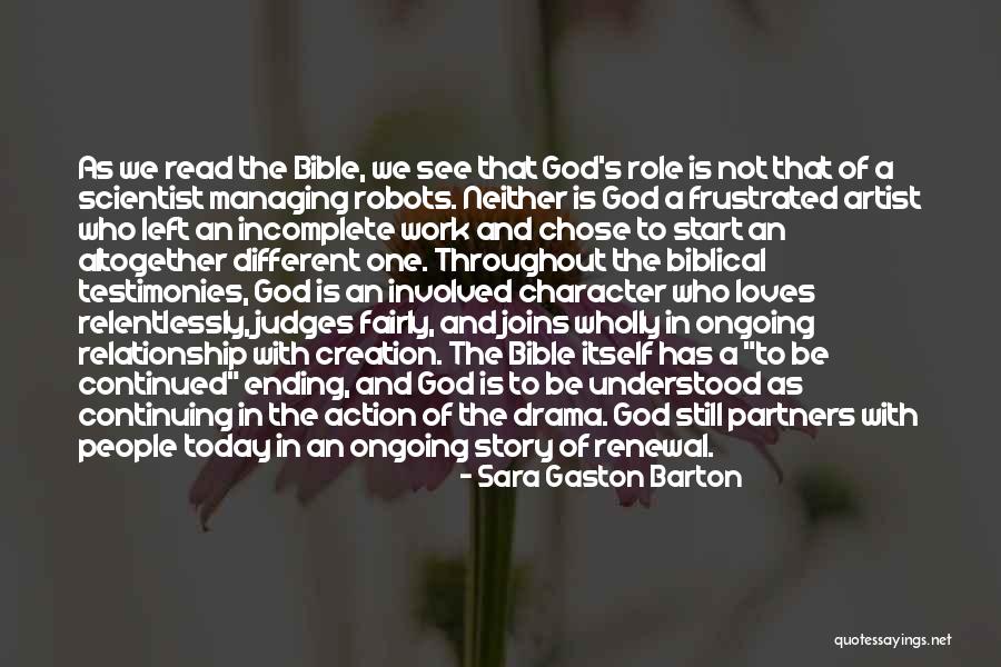 Character Creation Quotes By Sara Gaston Barton Character Creation Quotes By Sara Gaston Barton