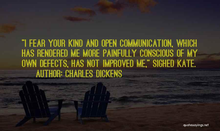 Character Defects Quotes By Charles Dickens