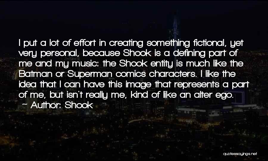 Character Defining Quotes By Shook