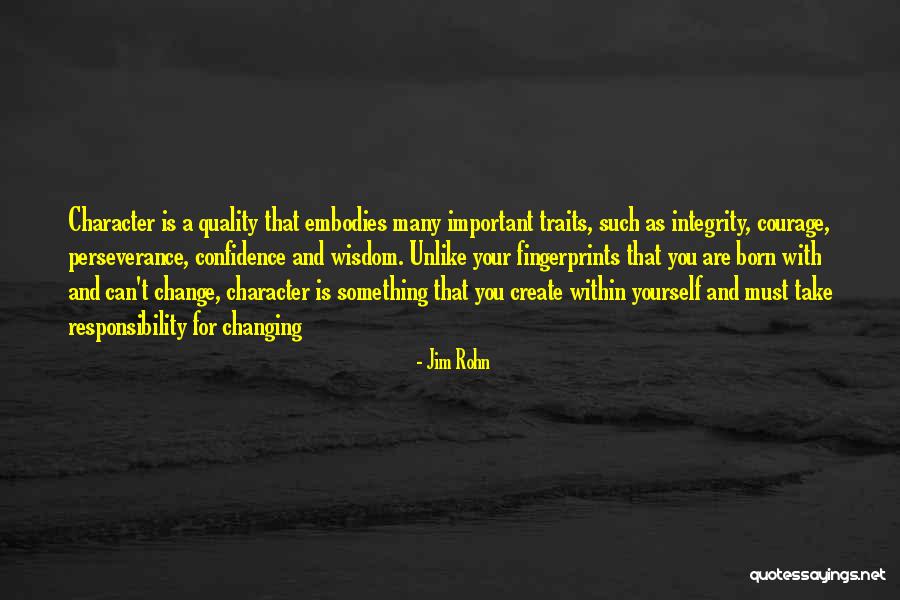 Character Integrity Quotes By Jim Rohn