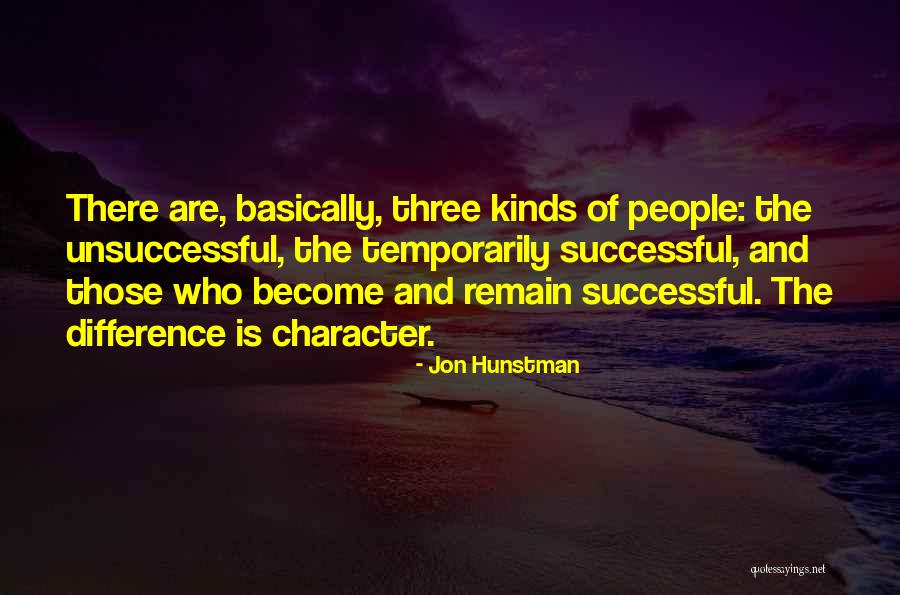 Character Integrity Quotes By Jon Hunstman