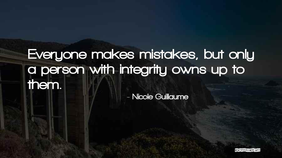 Character Integrity Quotes By Nicole Guillaume