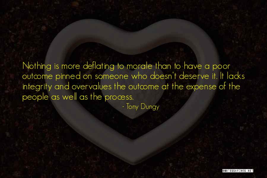 Character Integrity Quotes By Tony Dungy