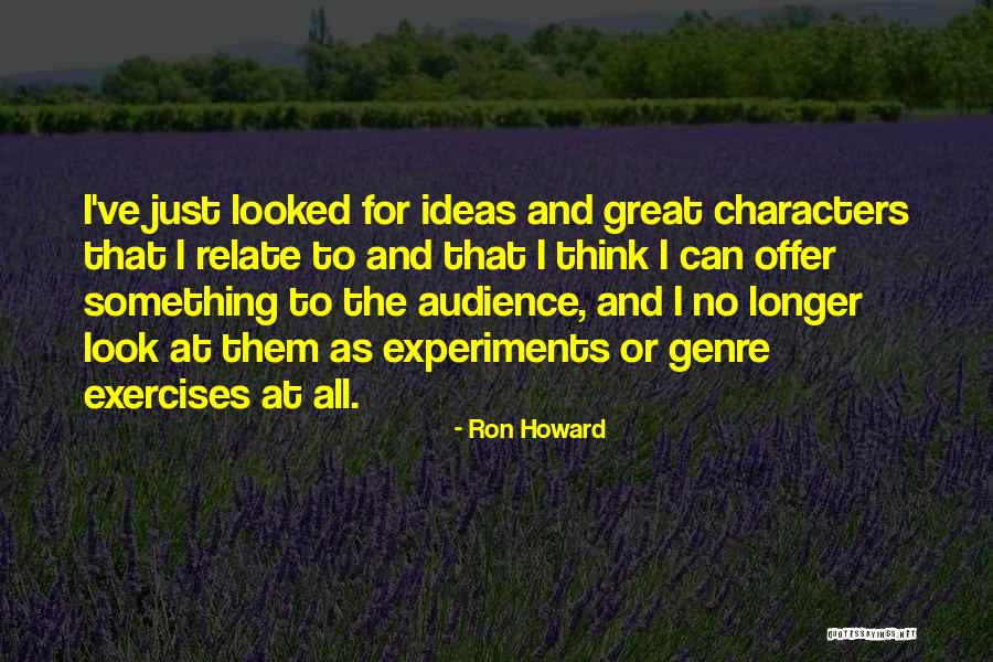 Character Lanya Quotes By Ron Howard Character Lanya Quotes By Ron Howard