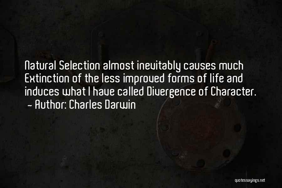 Character Less Quotes By Charles Darwin