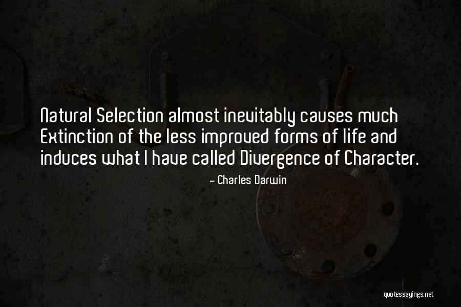 Character Less Quotes By Charles Darwin