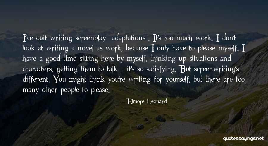 Character Novel Quotes By Elmore Leonard Character Novel Quotes By Elmore Leonard