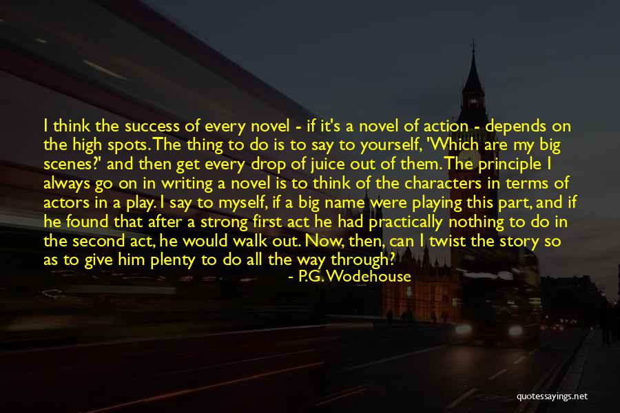 Character Novel Quotes By P.G. Wodehouse Character Novel Quotes By P.G. Wodehouse