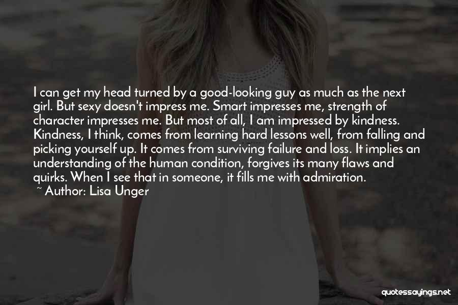 Character Of A Girl Quotes By Lisa Unger