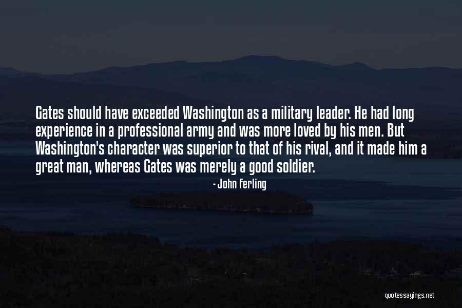 Character Of A Leader Quotes By John Ferling