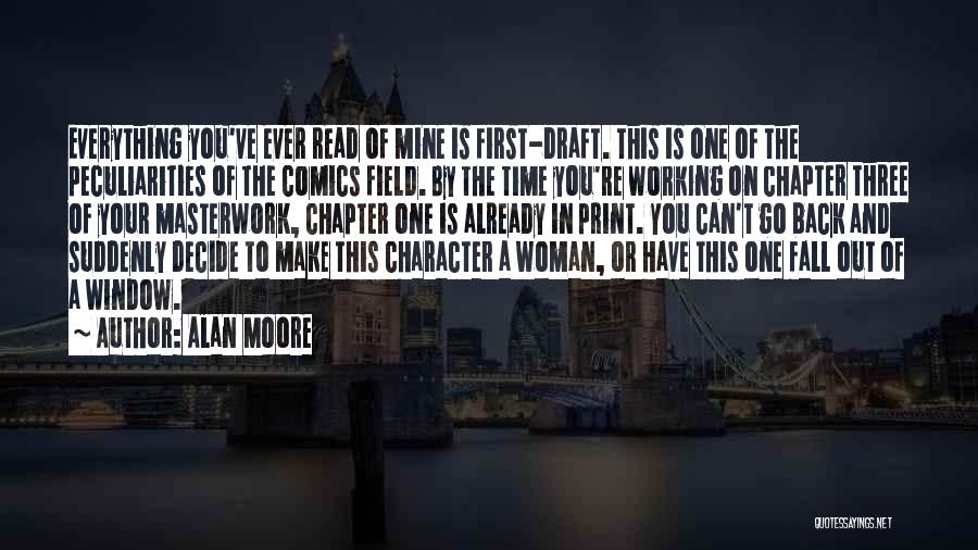 Character Of A Woman Quotes By Alan Moore