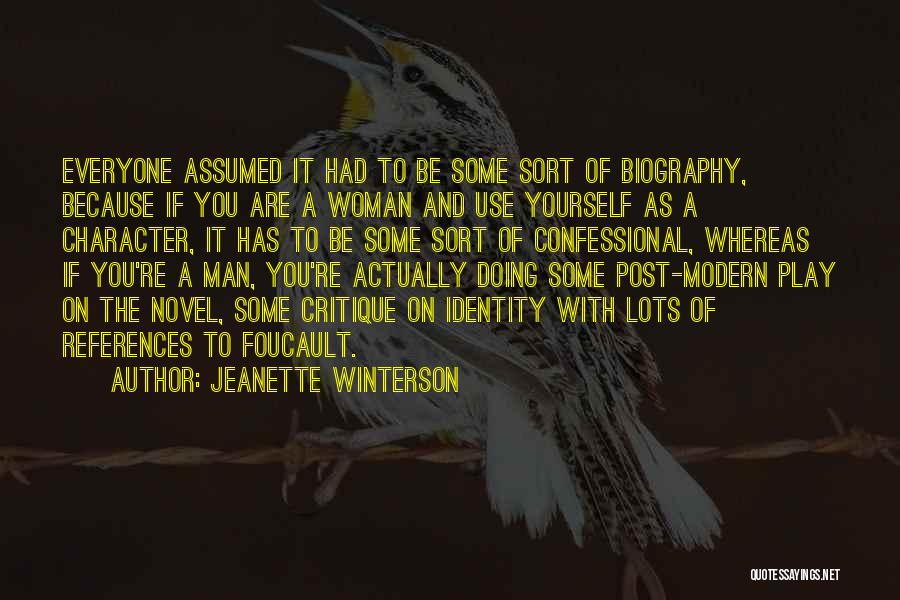 Character Of A Woman Quotes By Jeanette Winterson