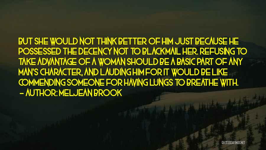 Character Of A Woman Quotes By Meljean Brook