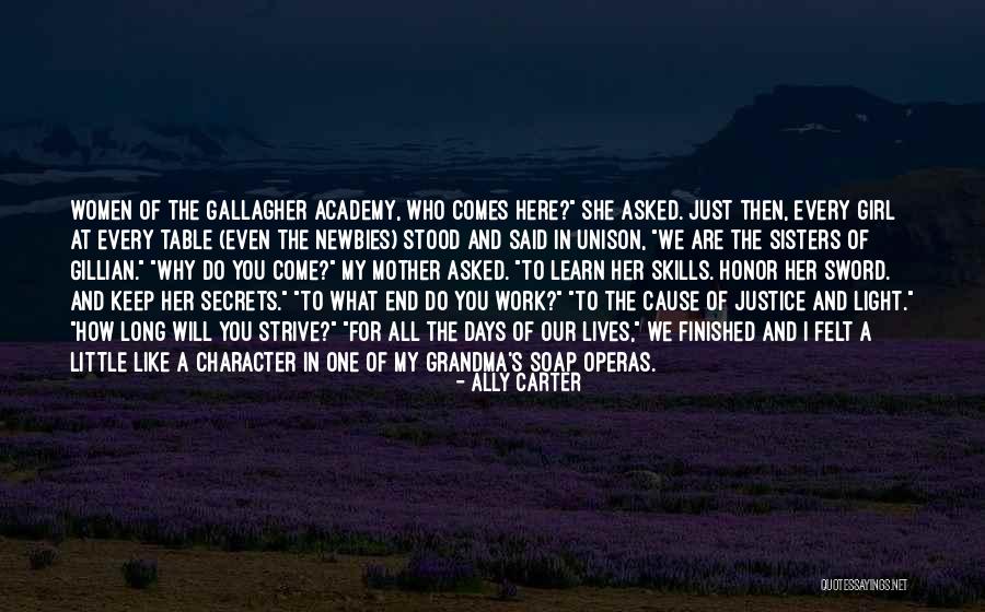 Character Of Girl Quotes By Ally Carter