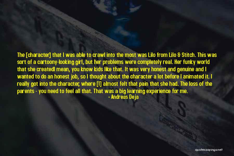 Character Of Girl Quotes By Andreas Deja Character Of Girl Quotes By Andreas Deja
