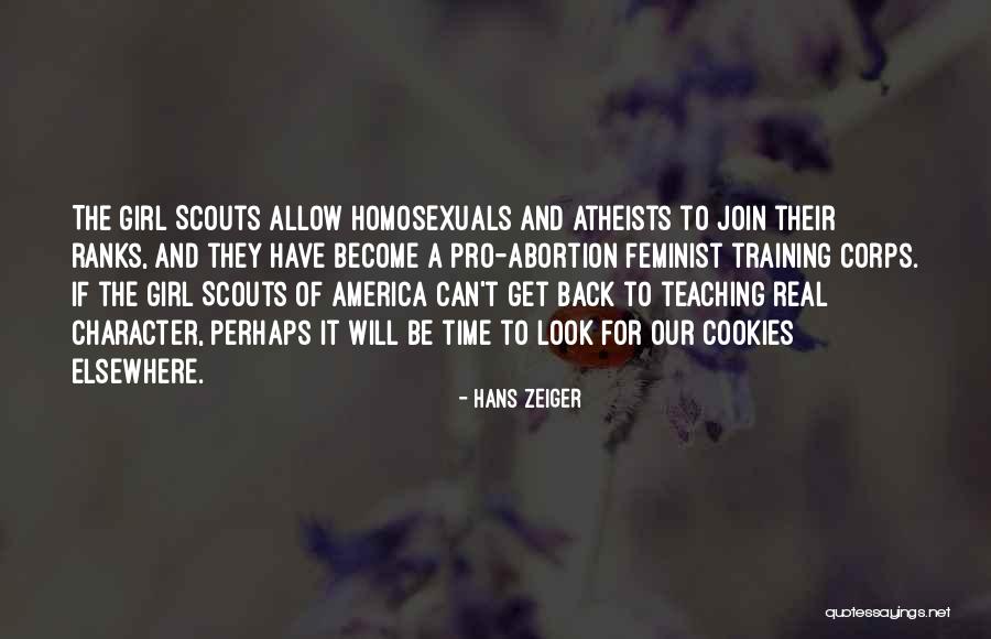 Character Of Girl Quotes By Hans Zeiger Character Of Girl Quotes By Hans Zeiger