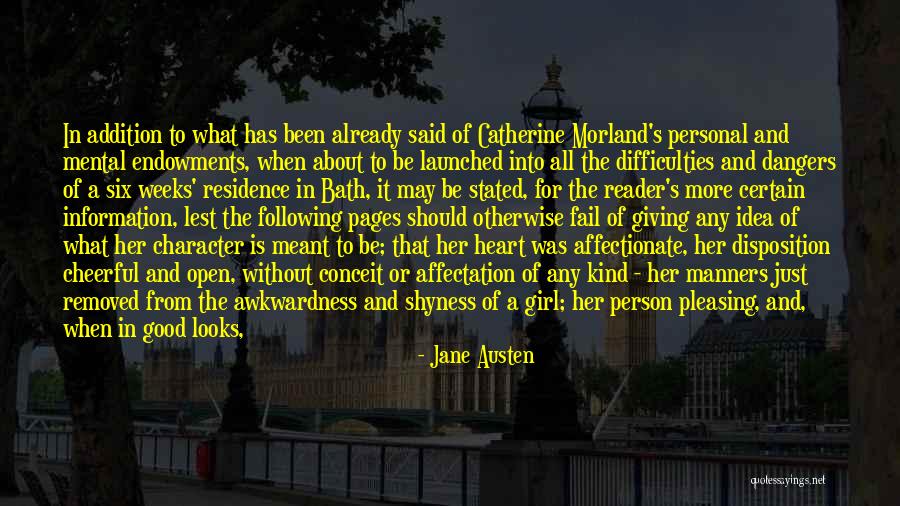Character Of Girl Quotes By Jane Austen Character Of Girl Quotes By Jane Austen