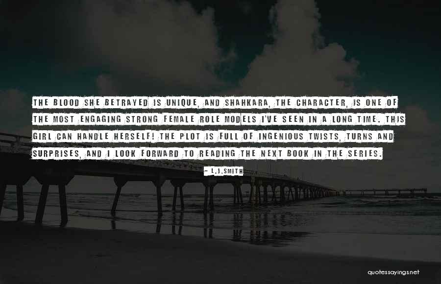 Character Of Girl Quotes By L.J.Smith Character Of Girl Quotes By L.J.Smith
