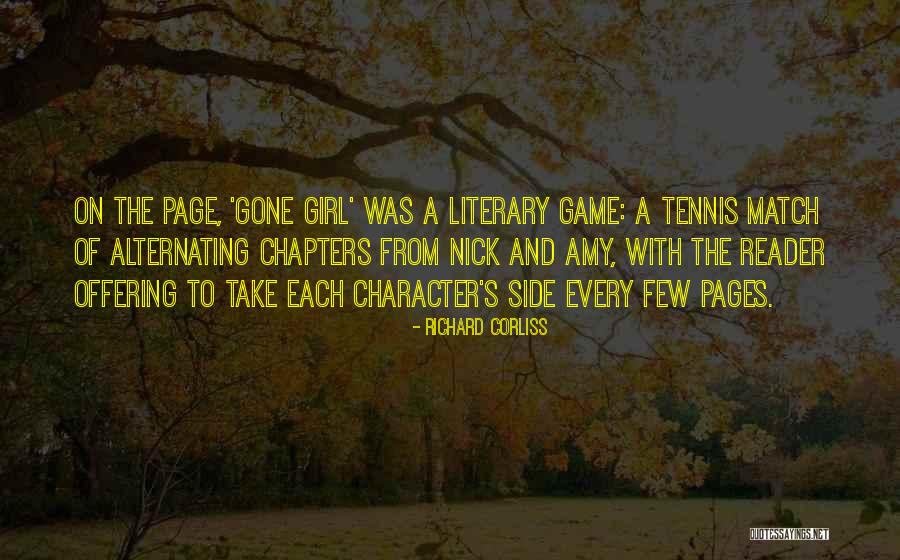 Character Of Girl Quotes By Richard Corliss Character Of Girl Quotes By Richard Corliss