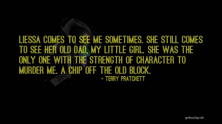 Character Of Girl Quotes By Terry Pratchett