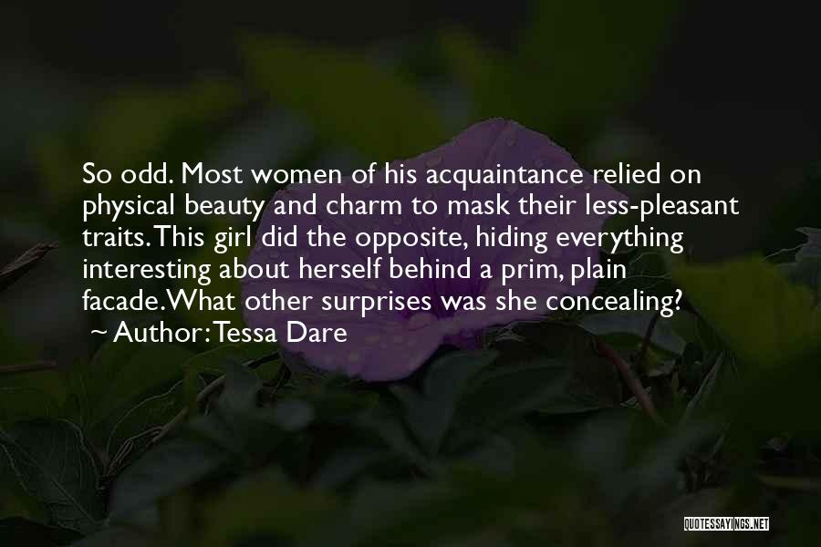 Character Of Girl Quotes By Tessa Dare