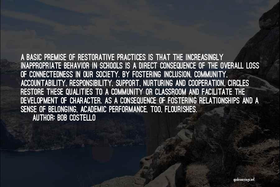 Character Qualities Quotes By Bob Costello