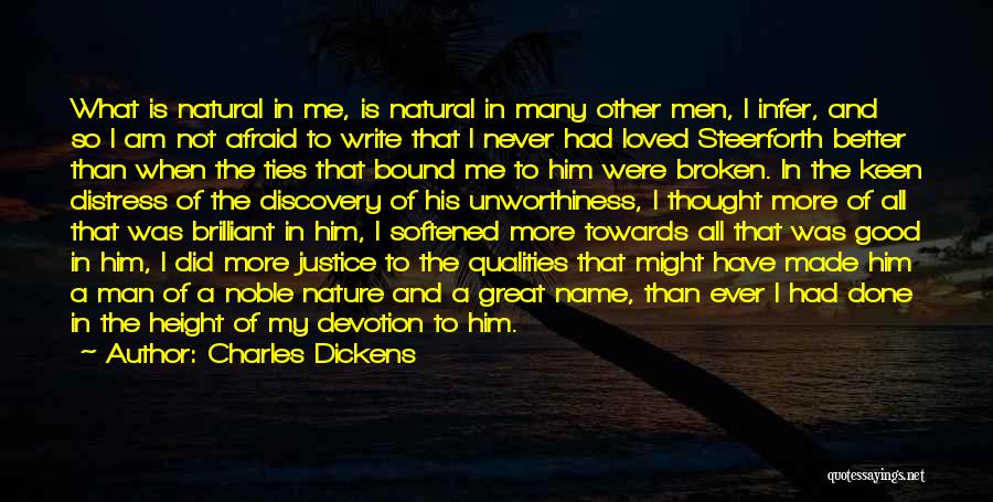 Character Qualities Quotes By Charles Dickens