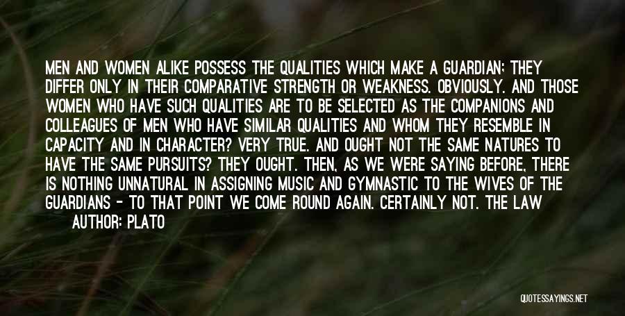 Character Qualities Quotes By Plato