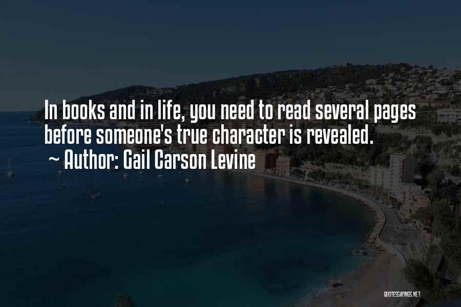 Character Revealed Quotes By Gail Carson Levine