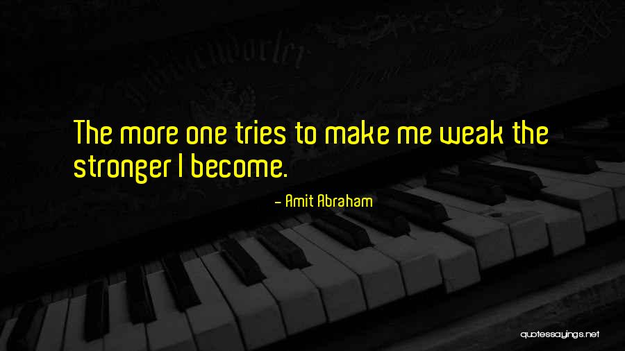 Character Through Adversity Quotes By Amit Abraham Character Through Adversity Quotes By Amit Abraham