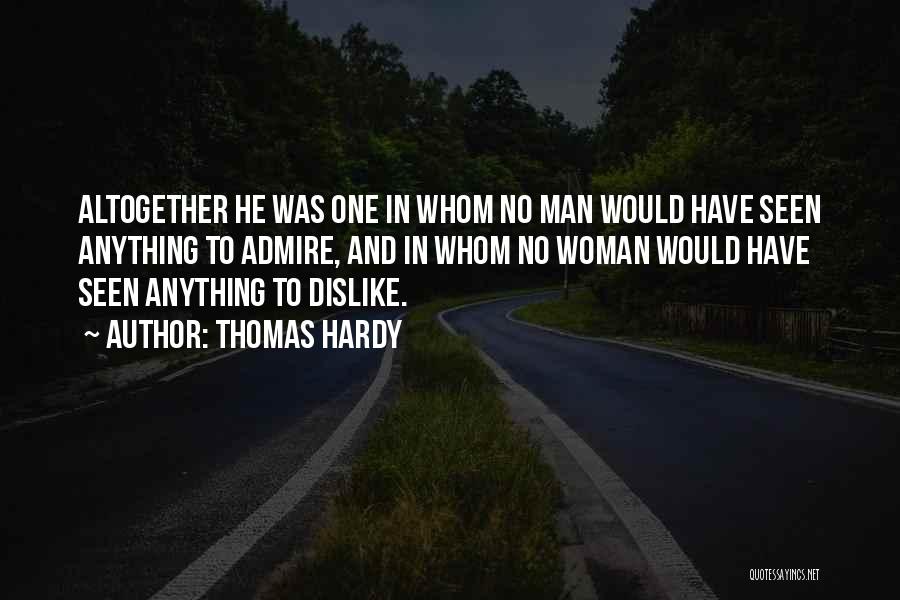 Character Traits Quotes By Thomas Hardy