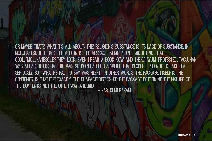 Characteristics In People Quotes By Haruki Murakami Characteristics In People Quotes By Haruki Murakami