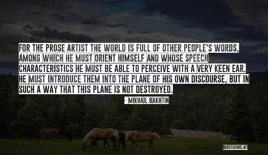Characteristics In People Quotes By Mikhail Bakhtin Characteristics In People Quotes By Mikhail Bakhtin