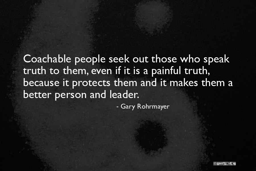 Characteristics Of A Leader Quotes By Gary Rohrmayer Characteristics Of A Leader Quotes By Gary Rohrmayer
