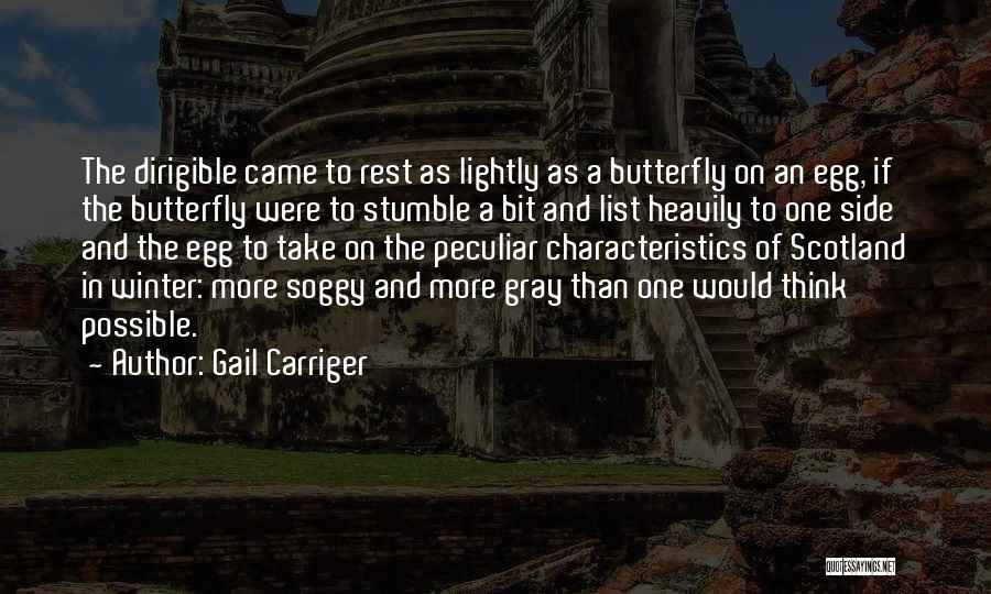 Characteristics Quotes By Gail Carriger